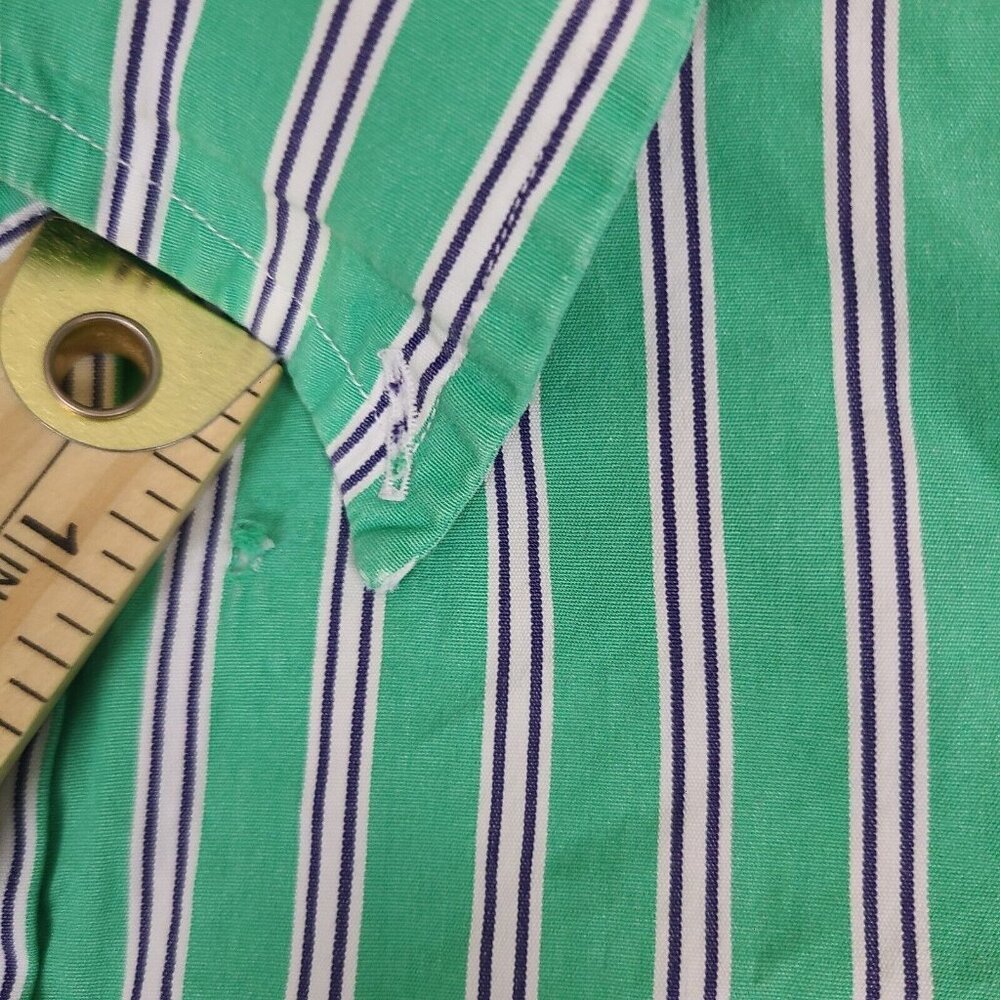 Polo Ralph Lauren Blake (Green & White) Long Sleeve‎ T-Shirt Large - Picture 3 of 10